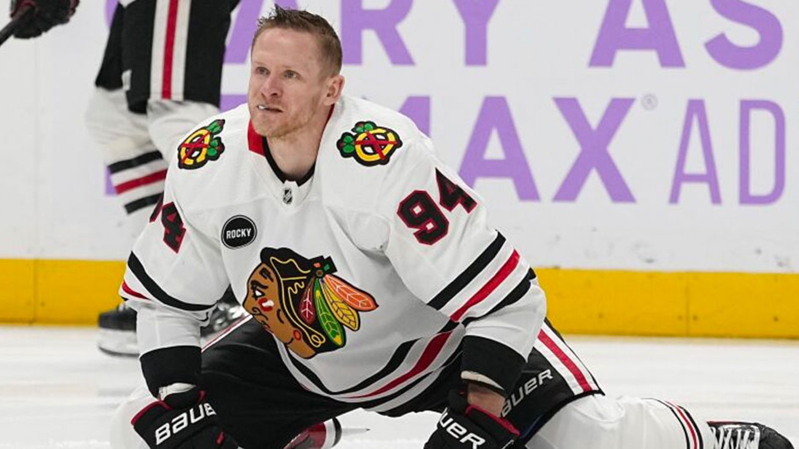 Corey Perry leaves the Chicago Blackhawks