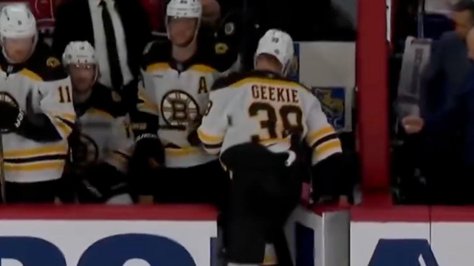 Viral video exposes David Pastrnak’s growing frustration this season