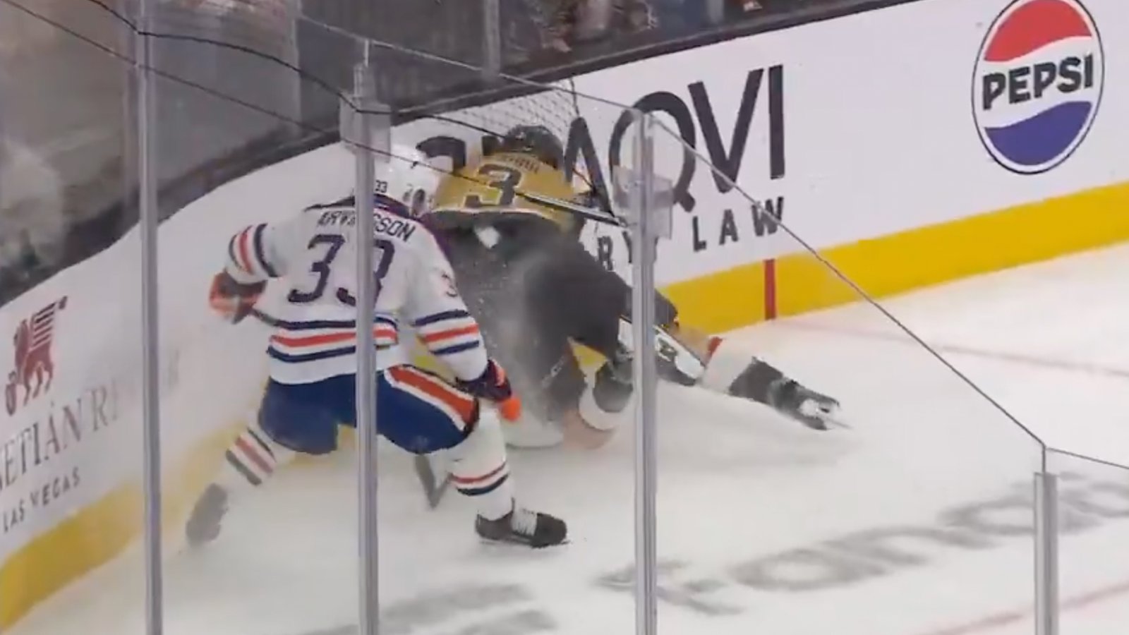 Controversial missed call furiously exposed by Vegas in Oilers’ overtime win