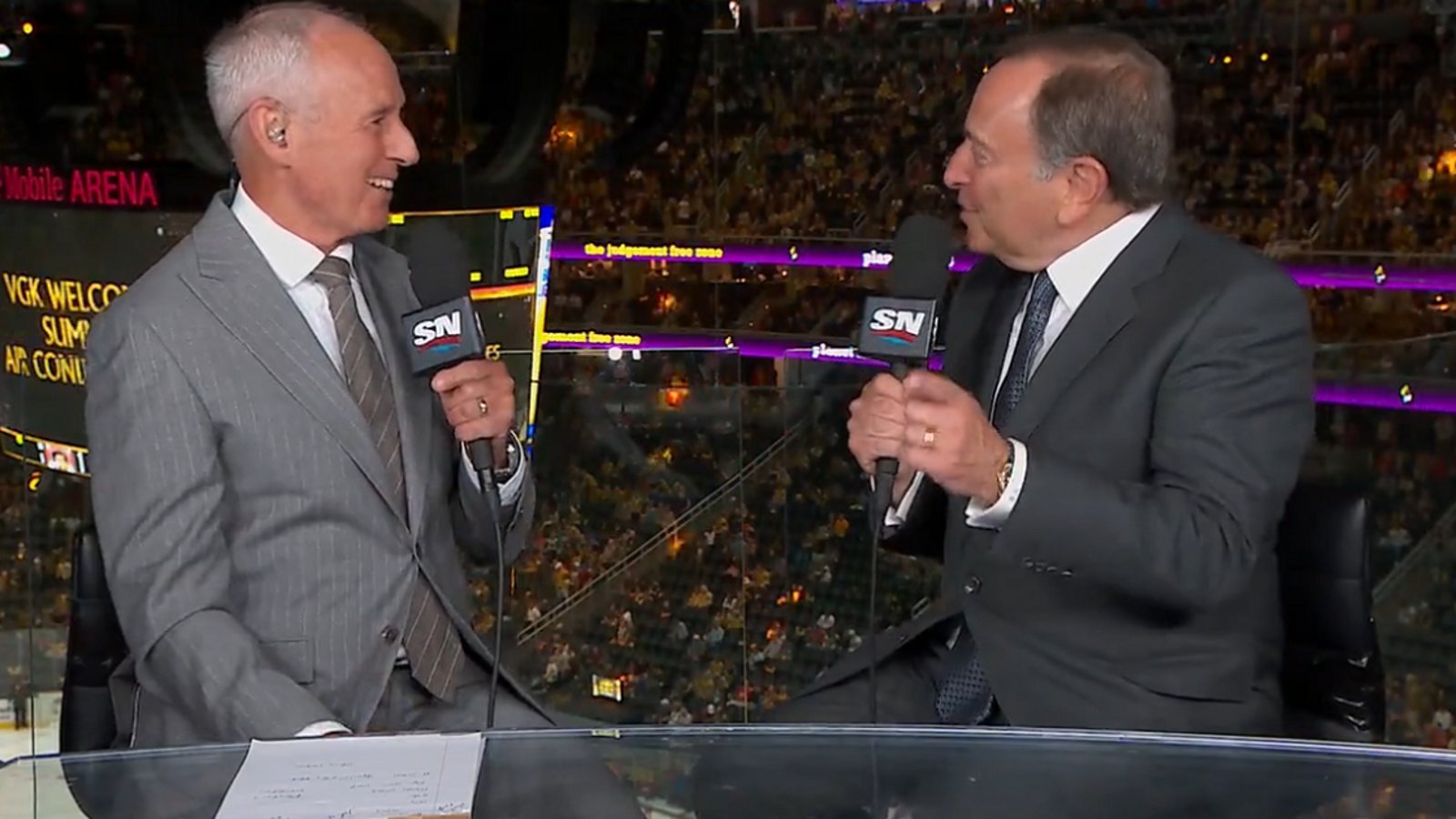 Fans slam Ron MacLean over 'bootlicking' Bettman interview.