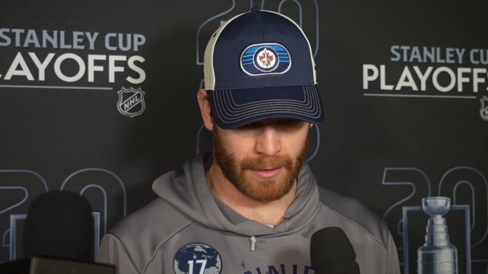 Adam Lowry speaks out after today's tragic news.