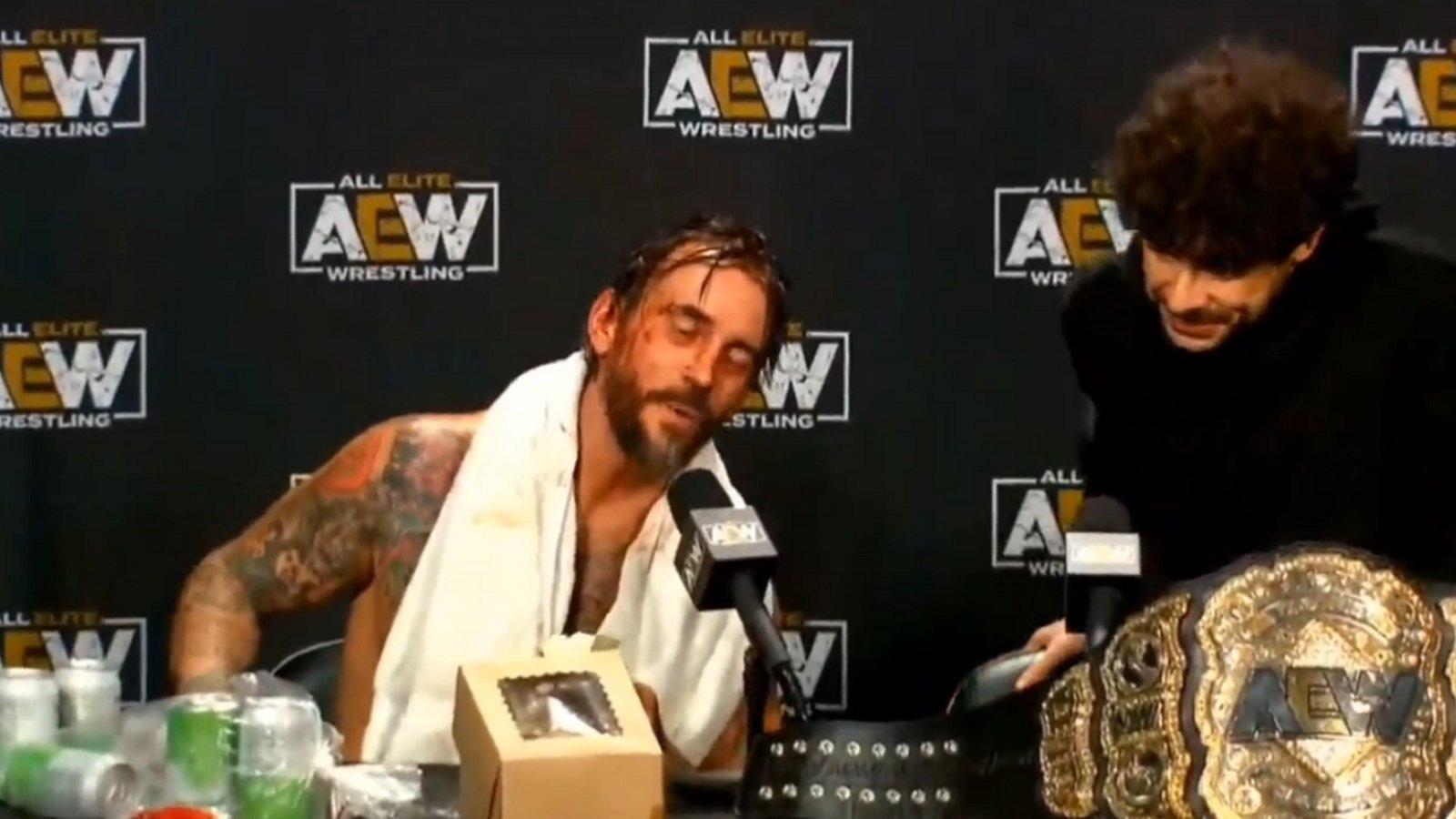 Pro Wrestler 'CM Punk' goes off on Sidney Crosby and the Penguins.
