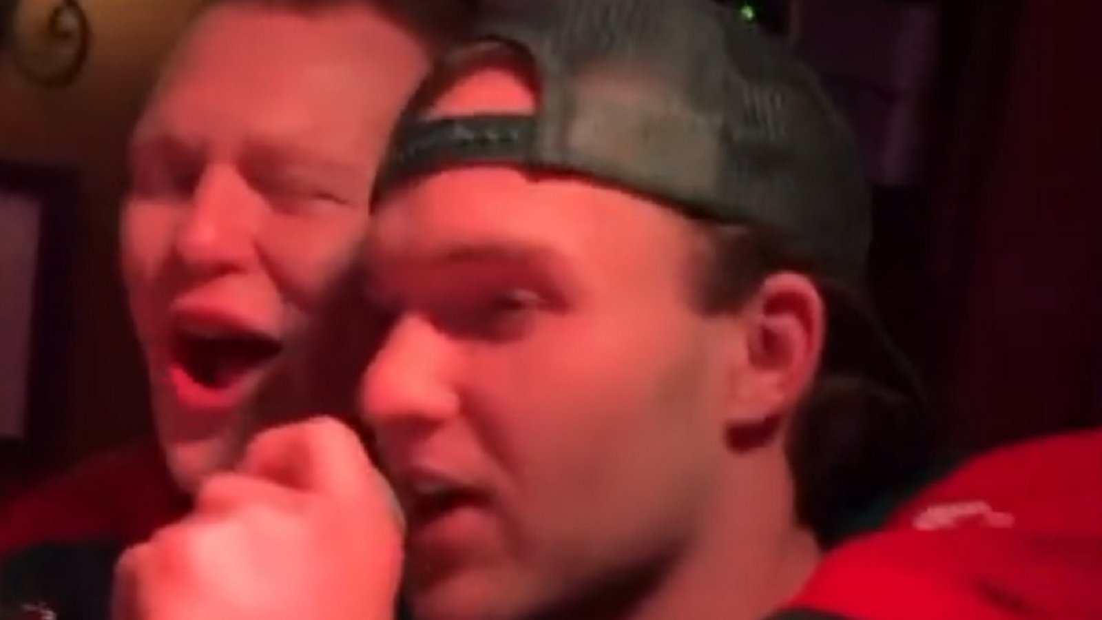 Brady Tkachuk and Josh Norris drown out Saturday's loss with beer and karaoke. 