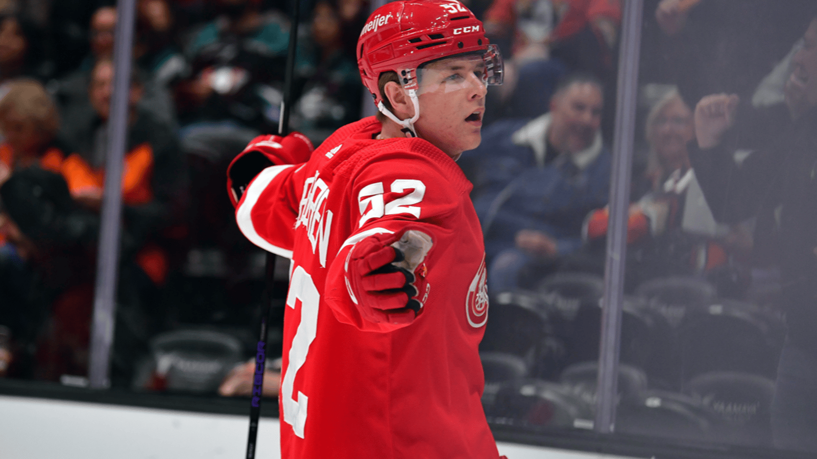 Jonatan Berggren earns yearly honor from Red Wings 