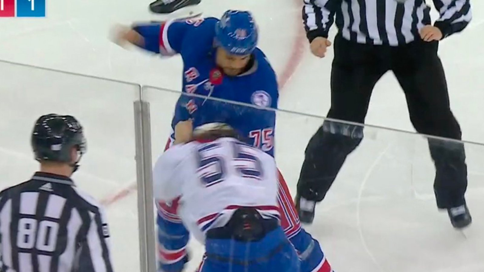 FIGHT: Pezzetta thought he had a chance against Reaves : how wrong was he!