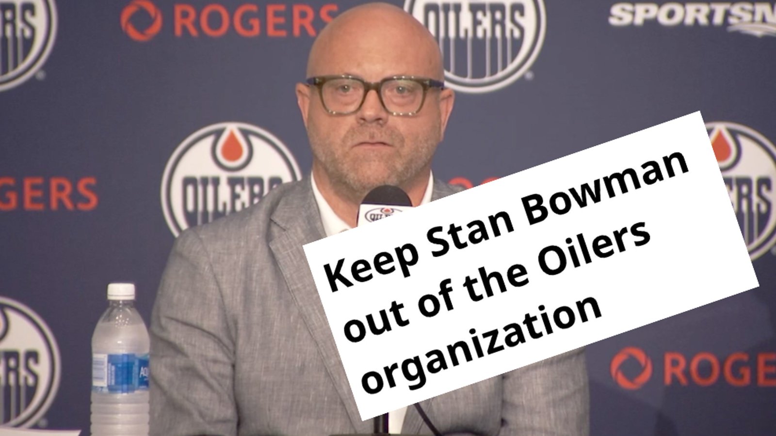 Thousands of fans sign petition to get Stan Bowman out of the Oilers’ organization