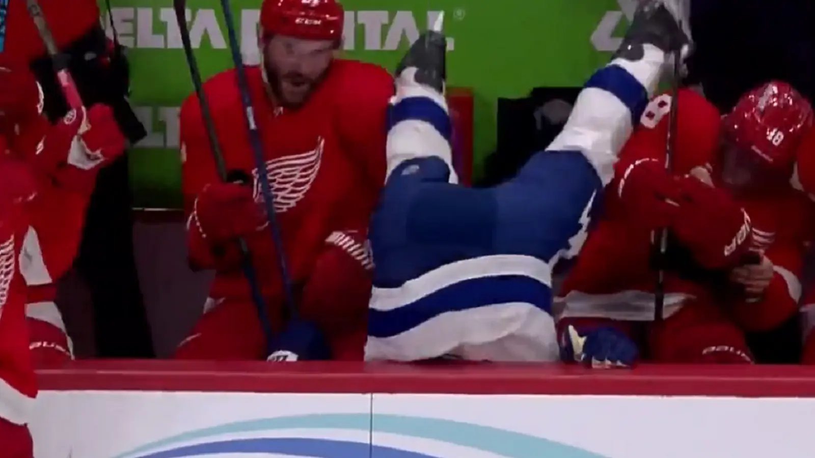 Lucas Raymond has perfect response to highlight hit 