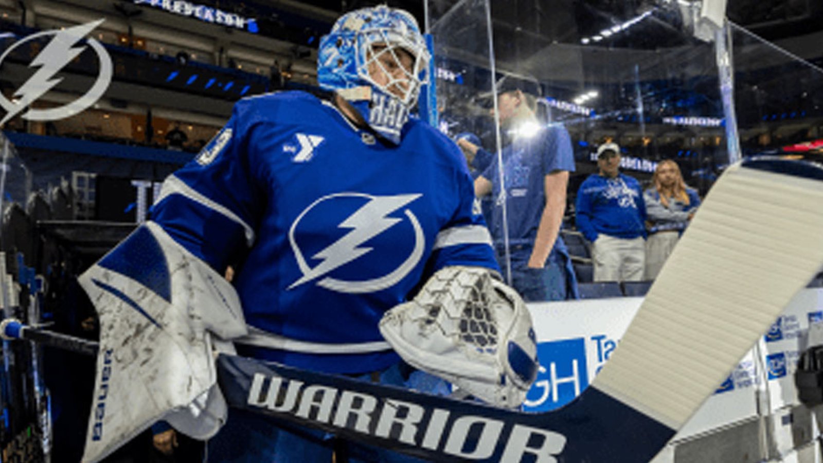 Lightning place veteran goalie Halverson on waivers