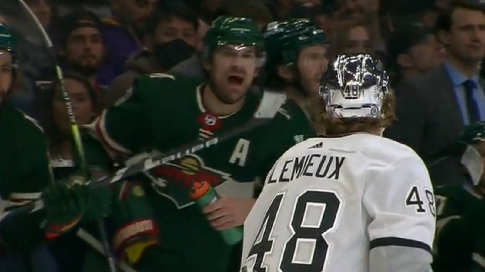 Foligno trashes Lemieux, reveals why he squirted water at him.