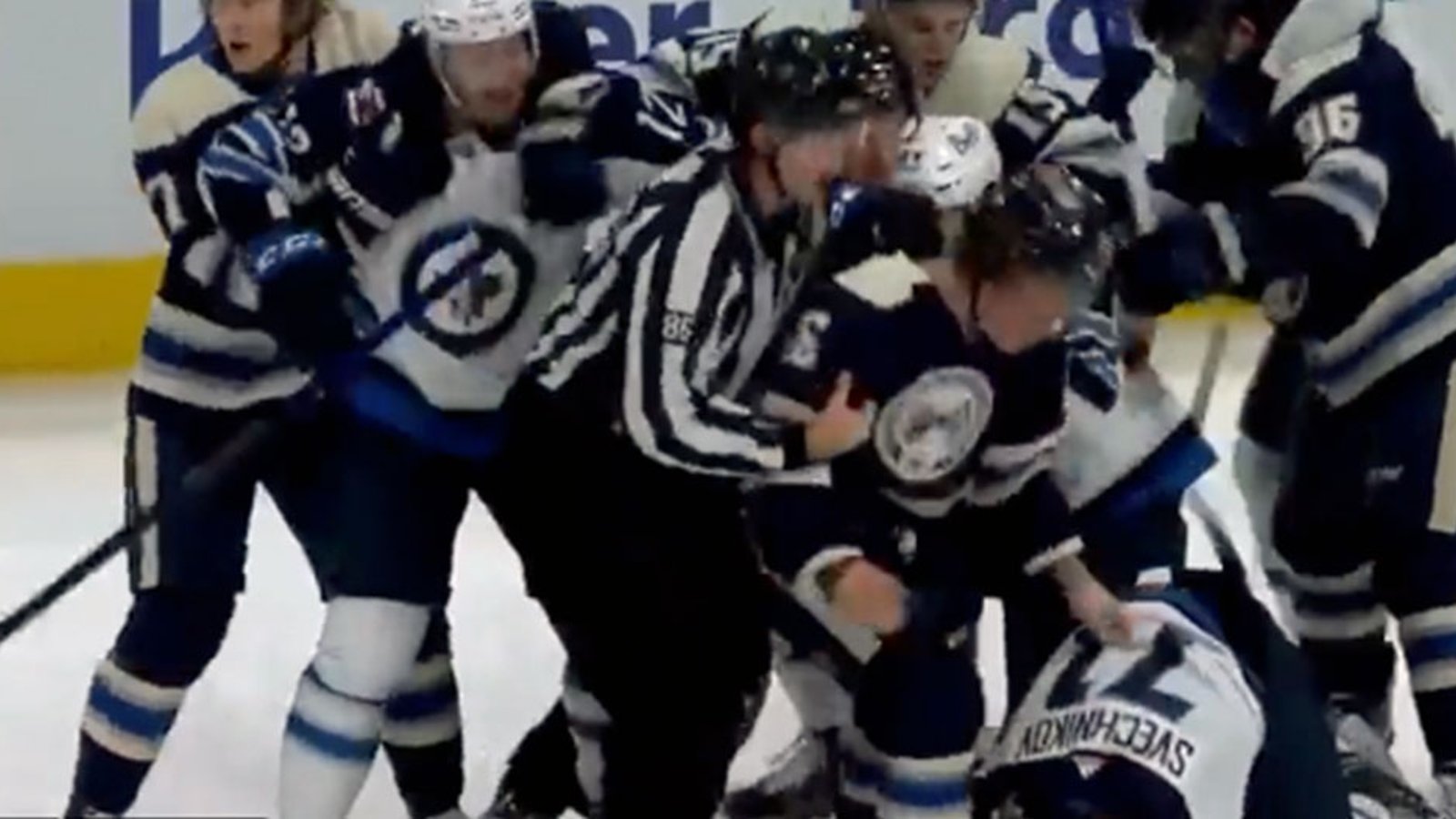 NHL Player Safety hands out multiple fines from last night's Jets and Blue Jackets game
