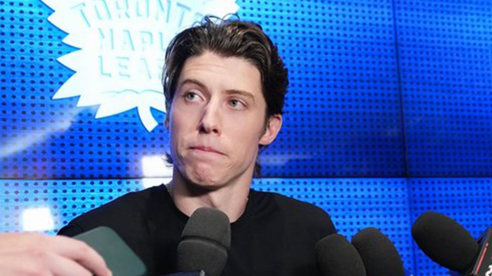 Mitch Marner meets media, answers point blank questions about his future in Toronto