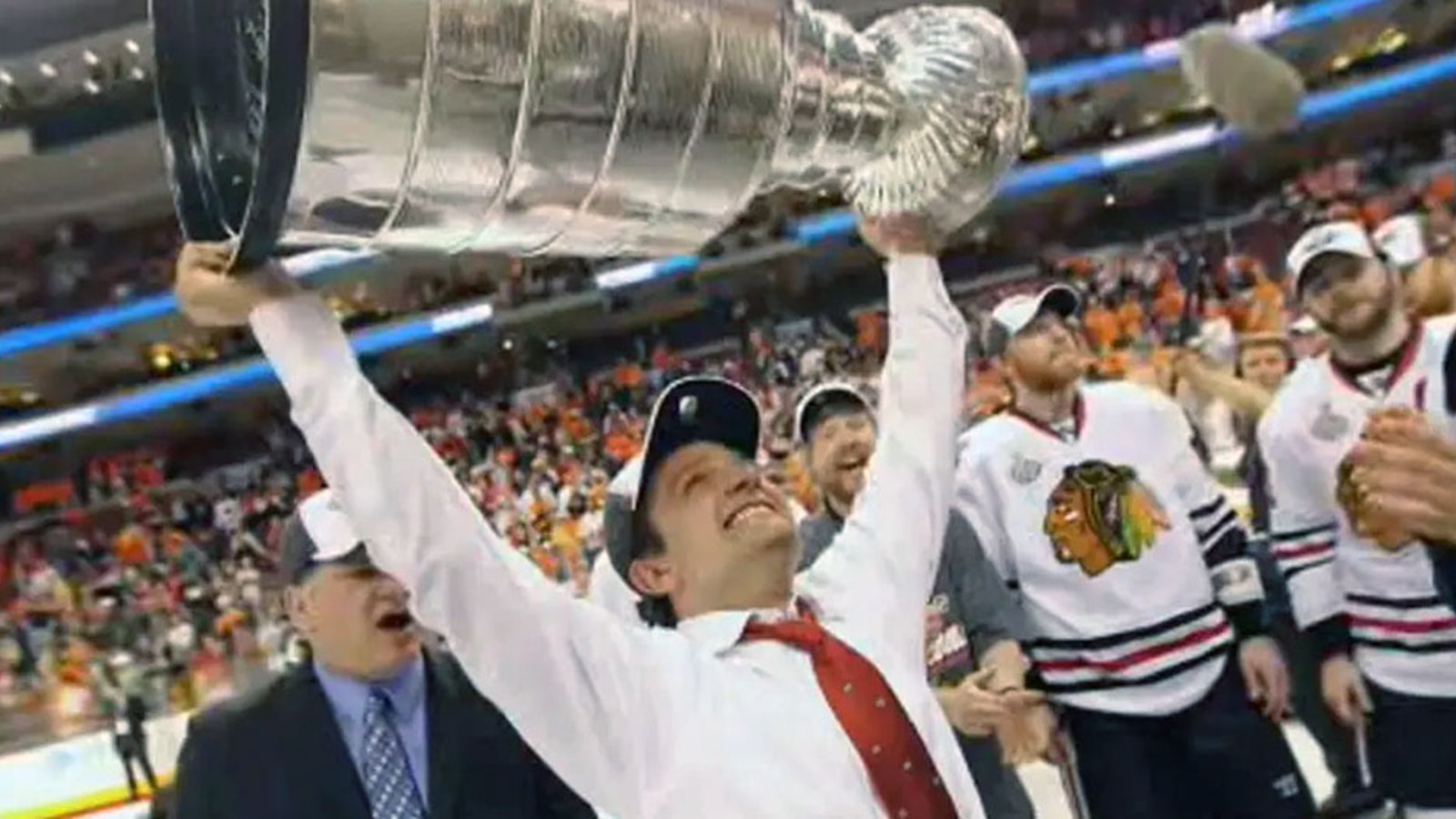 Brad Aldrich's name has reportedly been “X'ed out” on the Stanley Cup