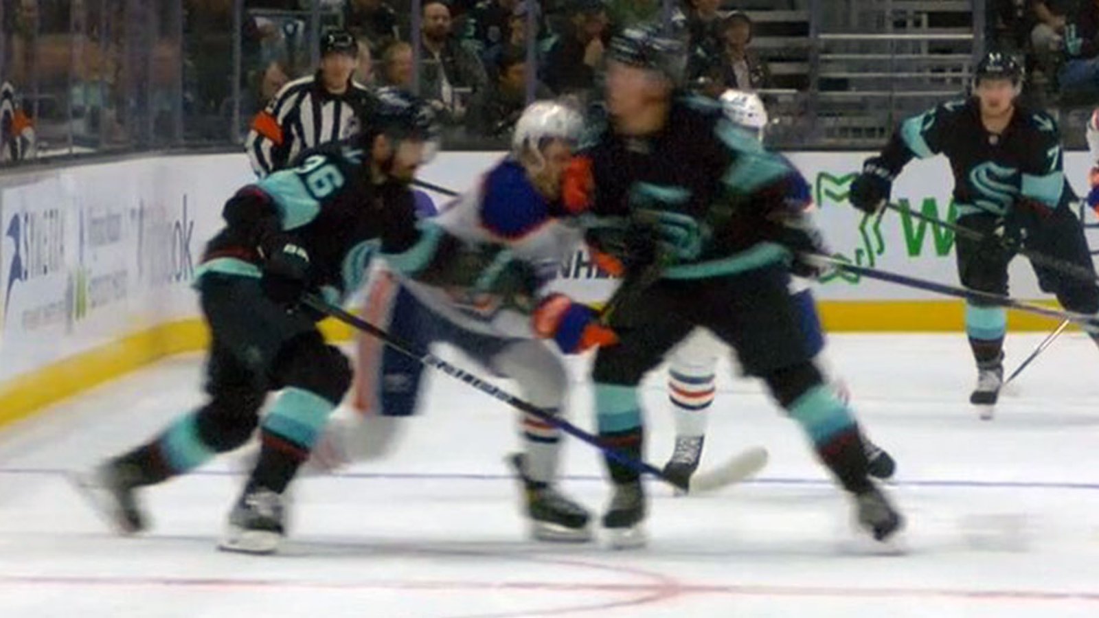 NHL Player Safety calls first hearing of the season for dirty hit in EDM/SEA game