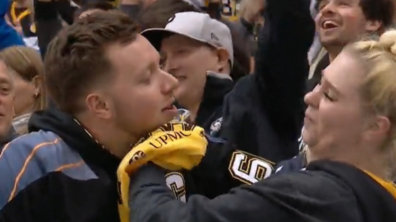 Penguins fan, looking for love, gets brutally rejected during Game 3.