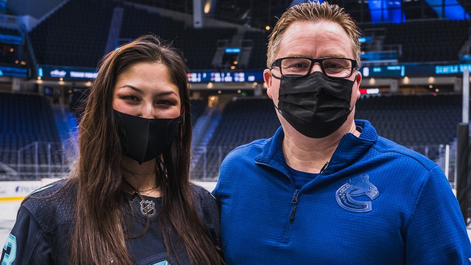 Seattle Kraken fan may have saved the life of Canucks equipment manager.