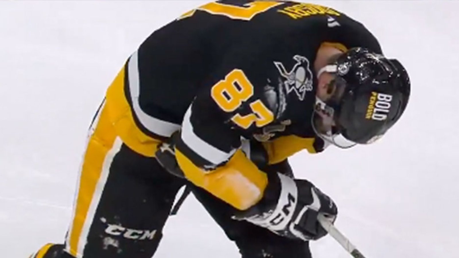 Disaster strikes for Penguins and Team Canada after Sidney Crosby leaves with injury