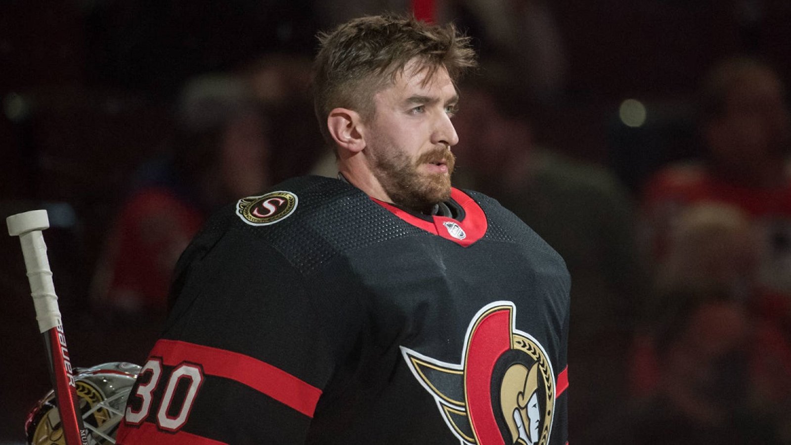 Matt Murray not happy with the Ottawa Senators.