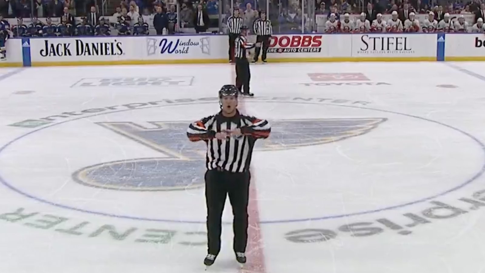 Referee Garrett Rank edges Wes McCauley with call of the year!