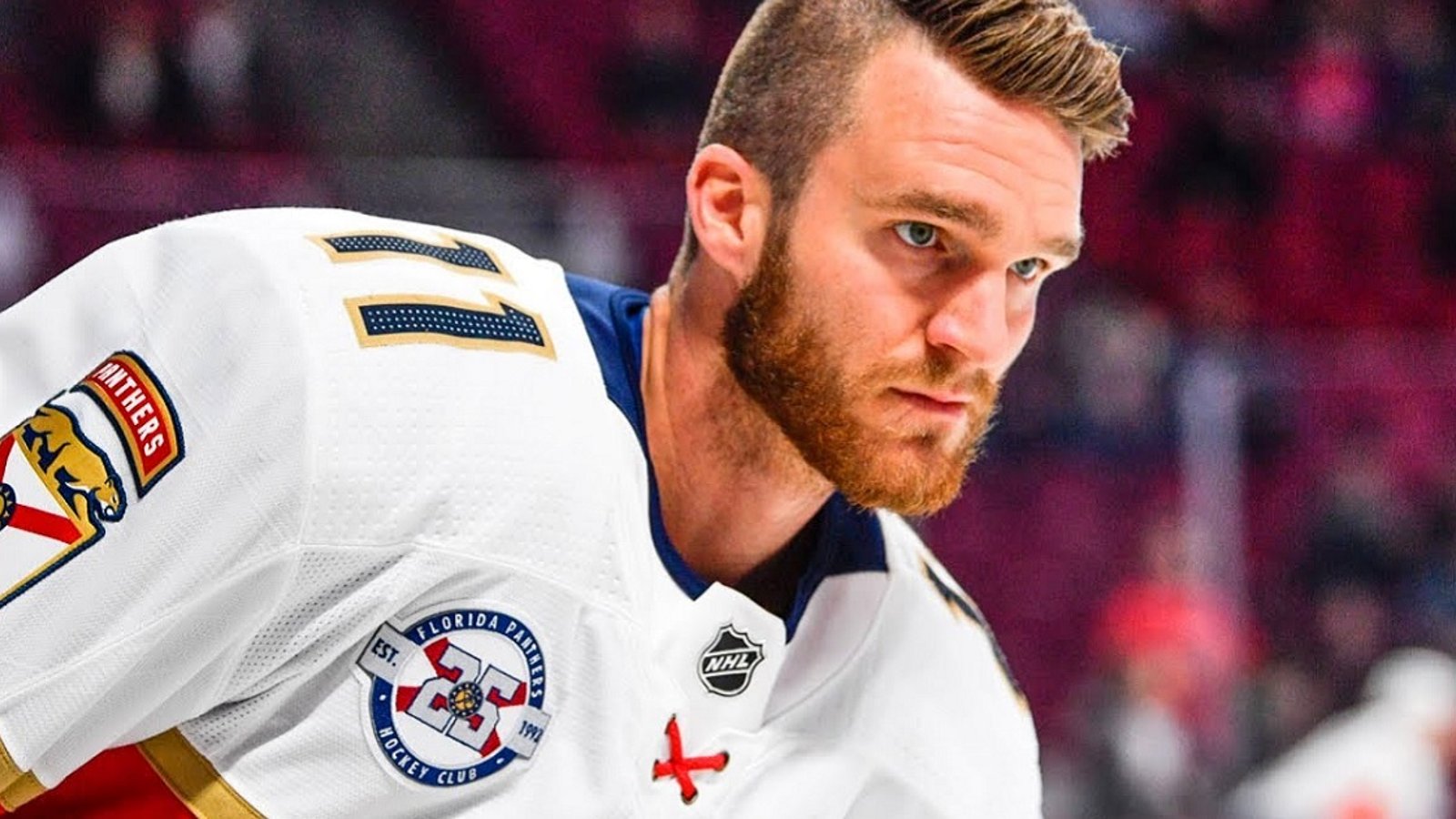 Jonathan Huberdeau not happy with trade to Calgary.