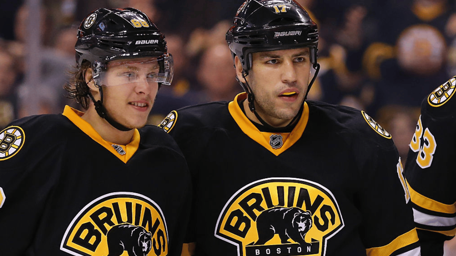 Milan Lucic reveals true feelings on David Pastrnak 
