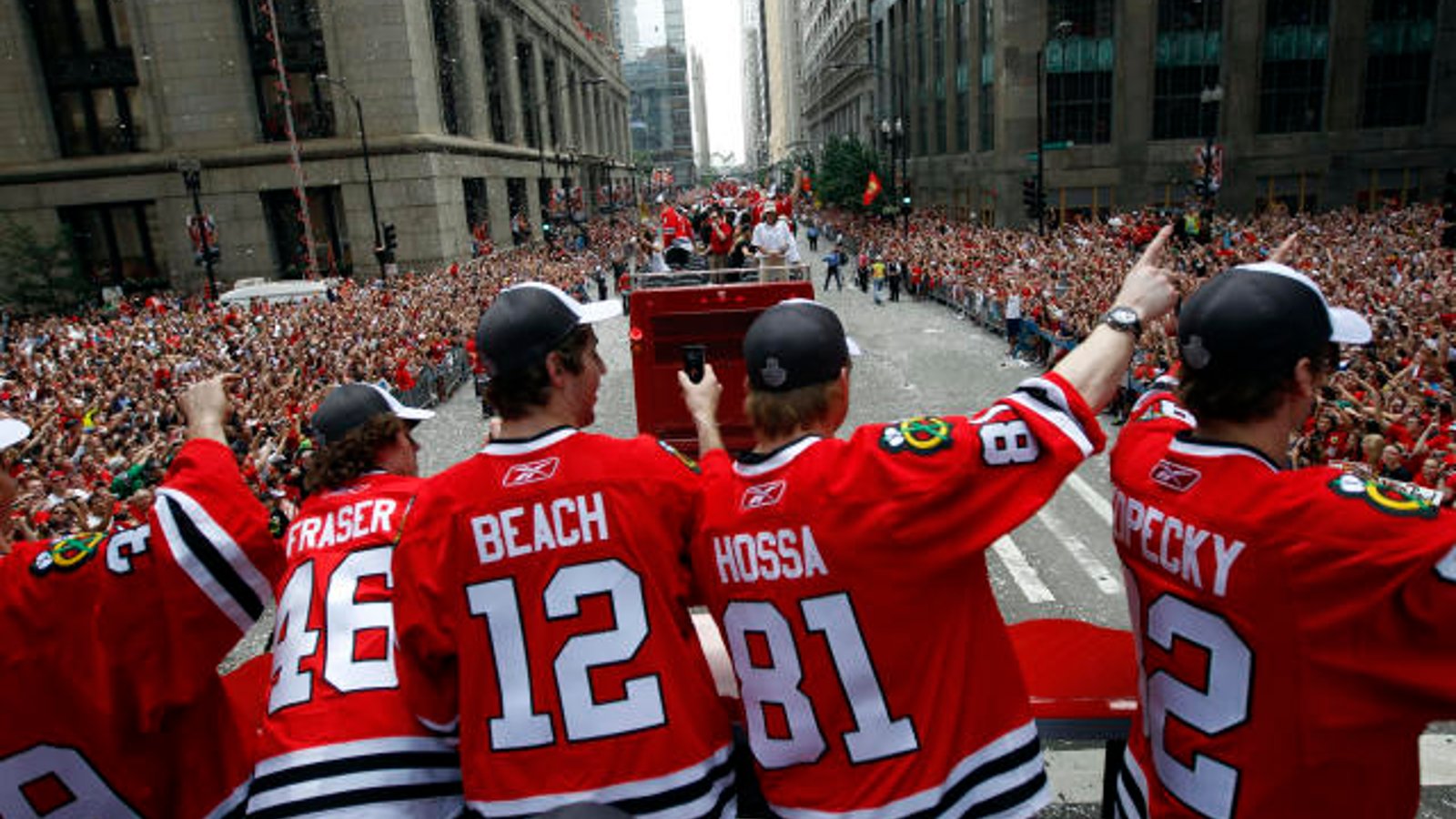 Kyle Beach trends during Marian Hossa jersey retirement 