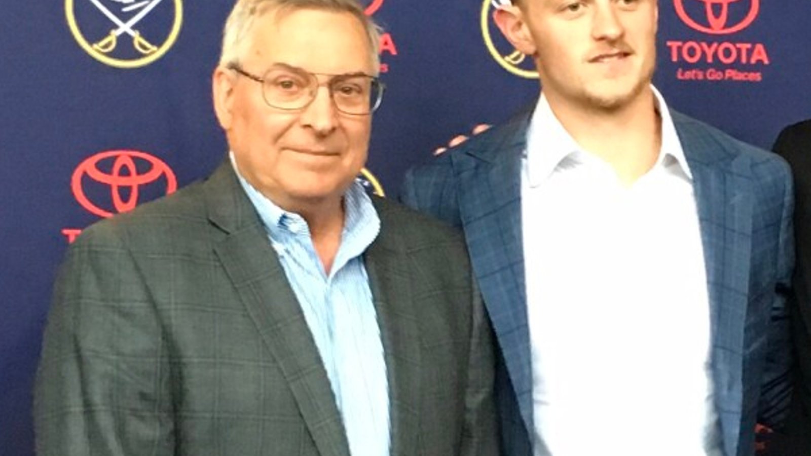 Jack Eichel hurt the Sabres’ owners Terry and Kim Pegula