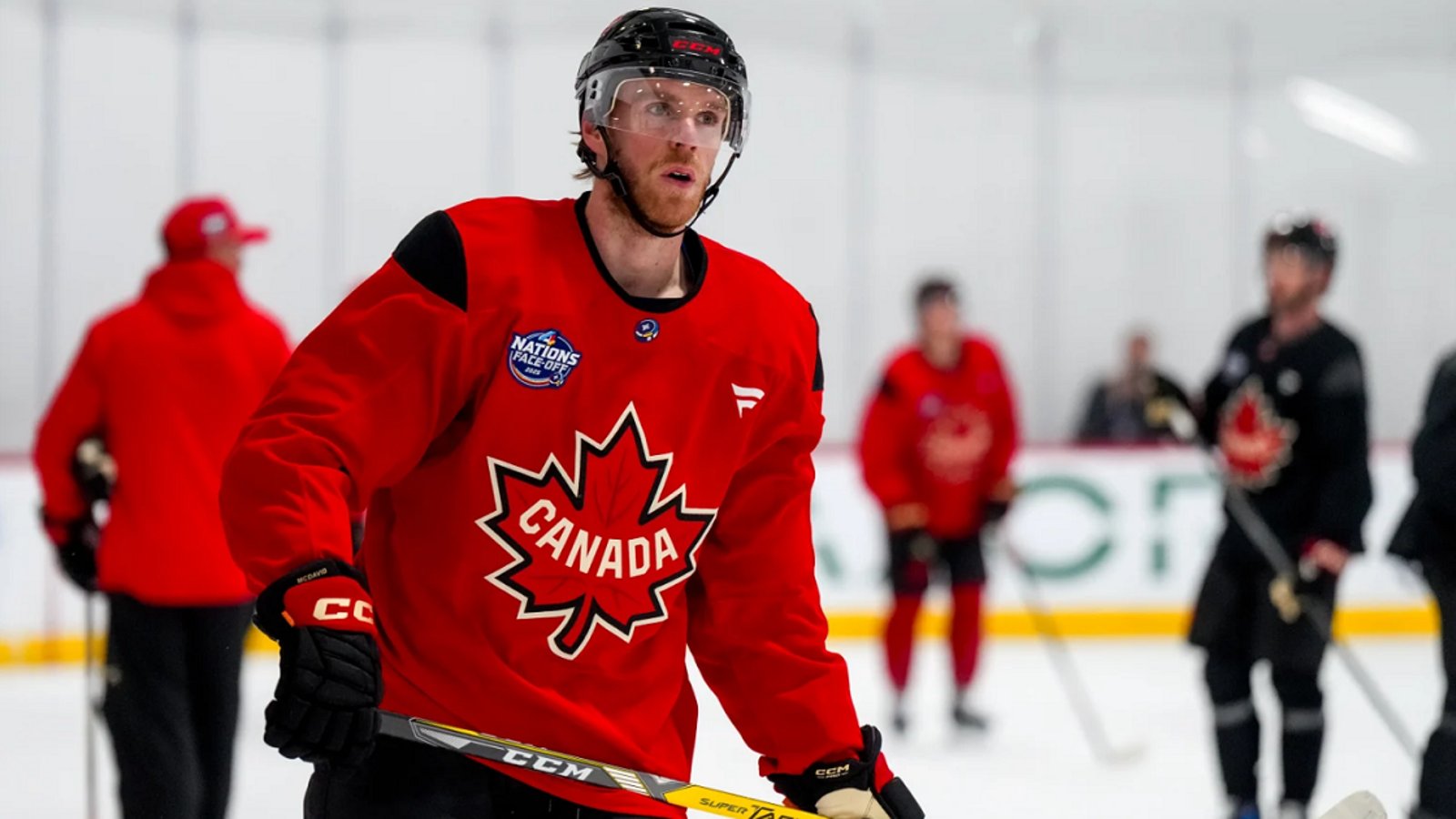 McDavid, Matthews, speak out on anthem controversy.