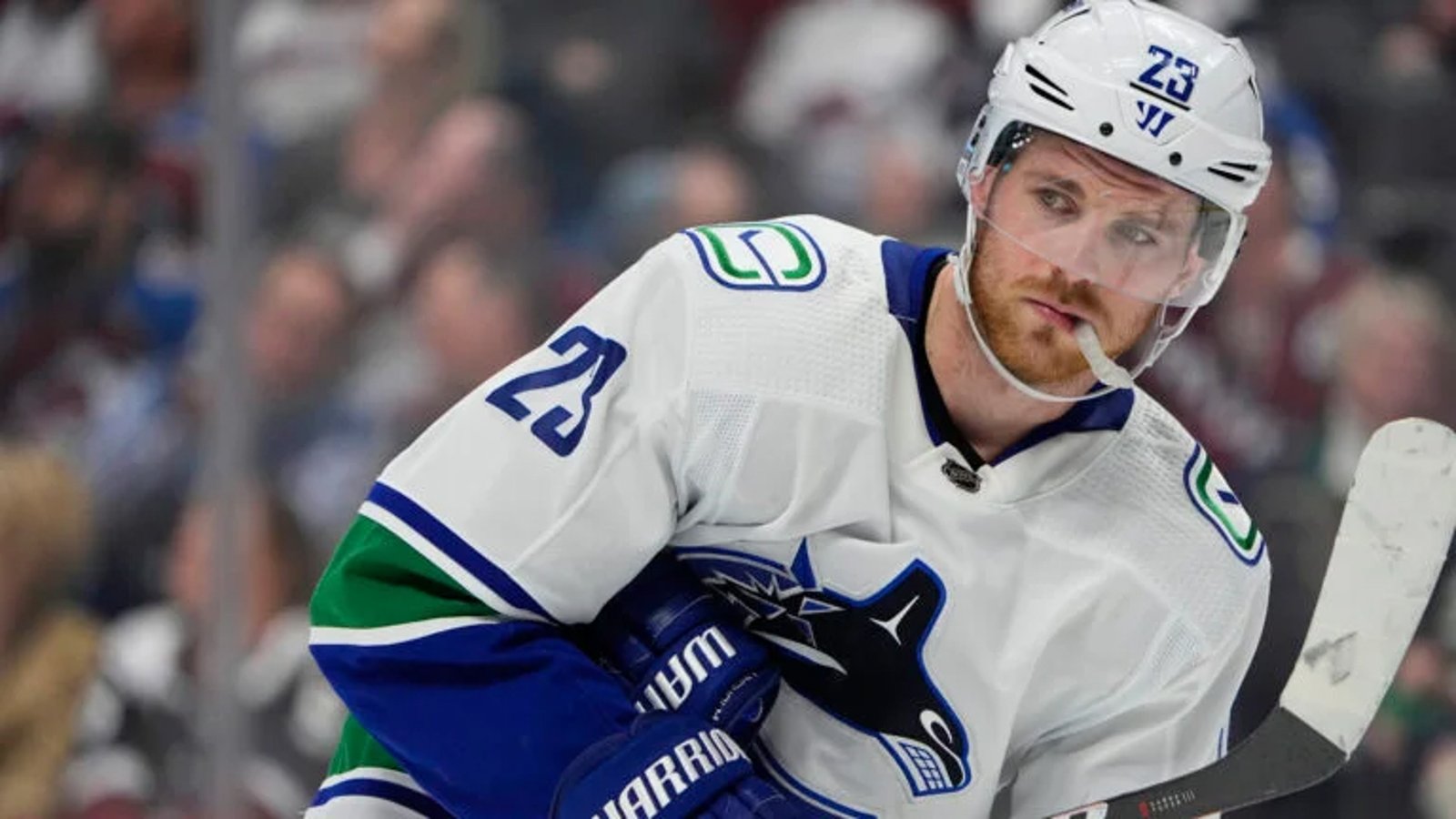 Things are taking turn for the worse for Elias Lindholm in Vancouver...