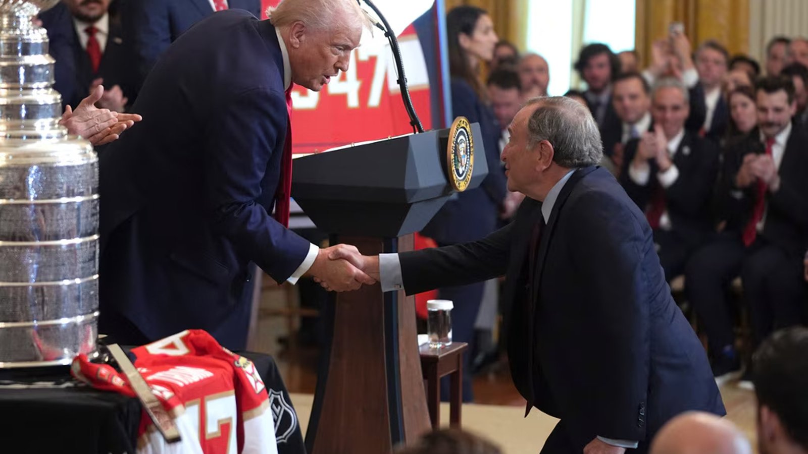 NHL sends another message to Donald Trump amid tensions between U.S. and Canada impacting the league