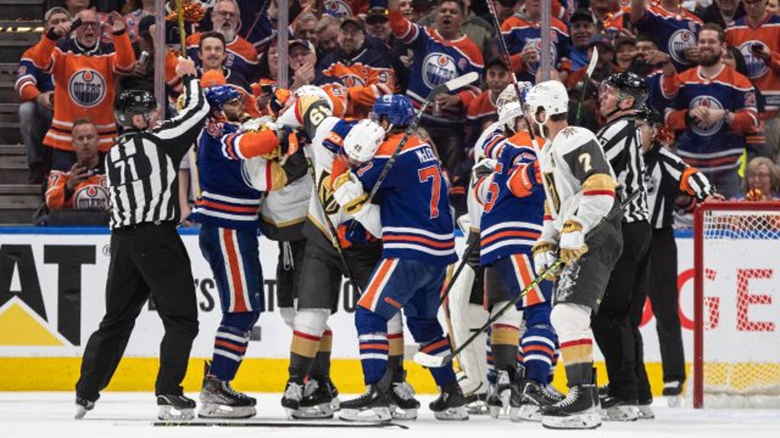 Another suspension is demanded by fans in Edmonton-Vegas series!