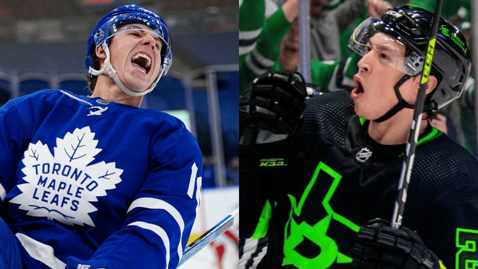 Mitch Marner and Jason Robertson set to make NHL history on Tuesday night.