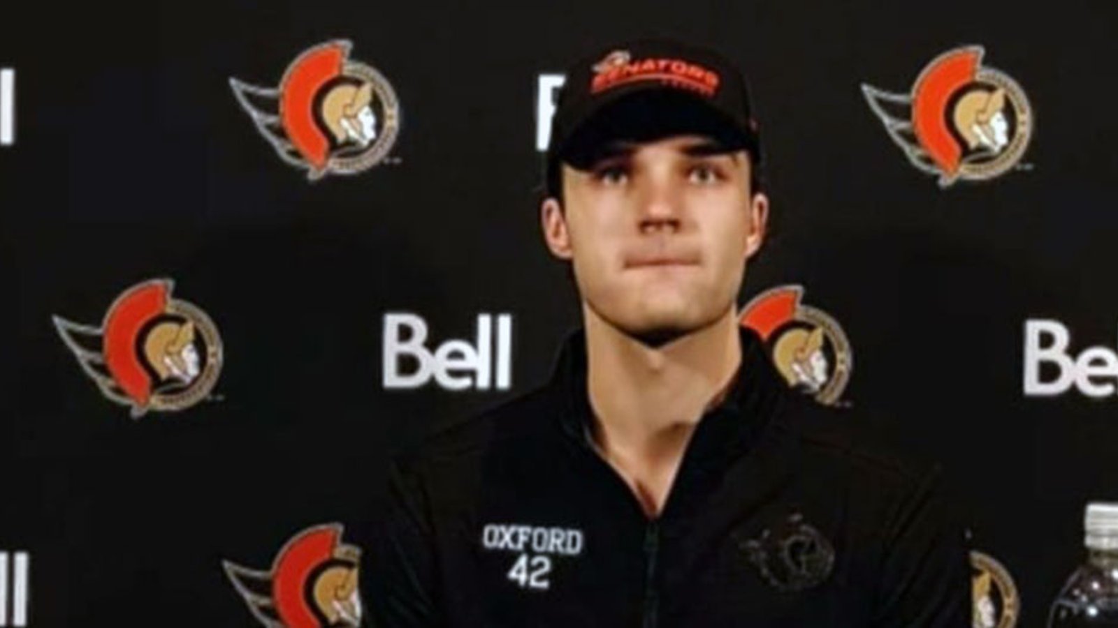 An emotional Josh Norris reacts to school shooting in his hometown
