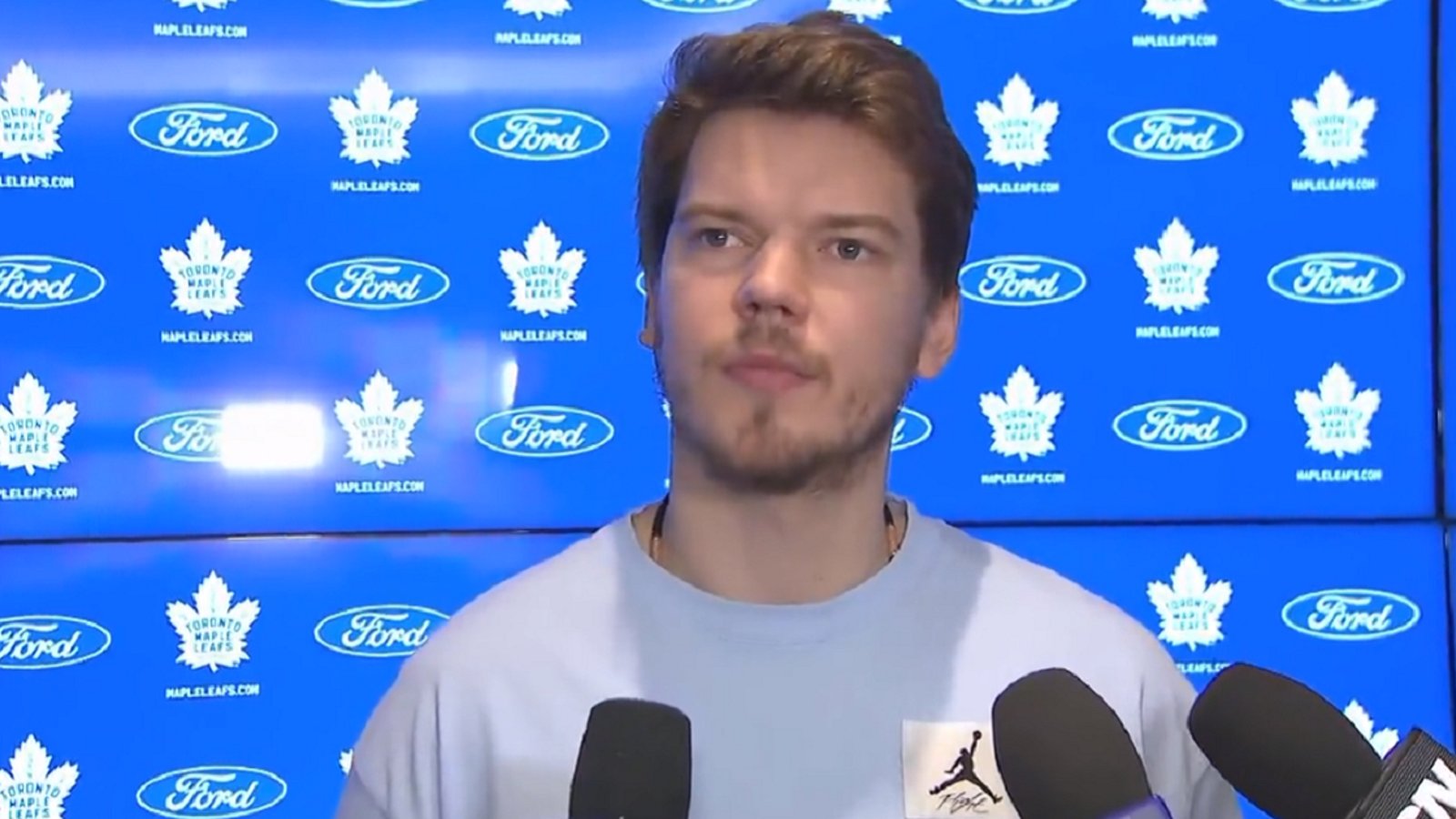 Ilya Samsonov shares details on his injury and future with the Maple Leafs.