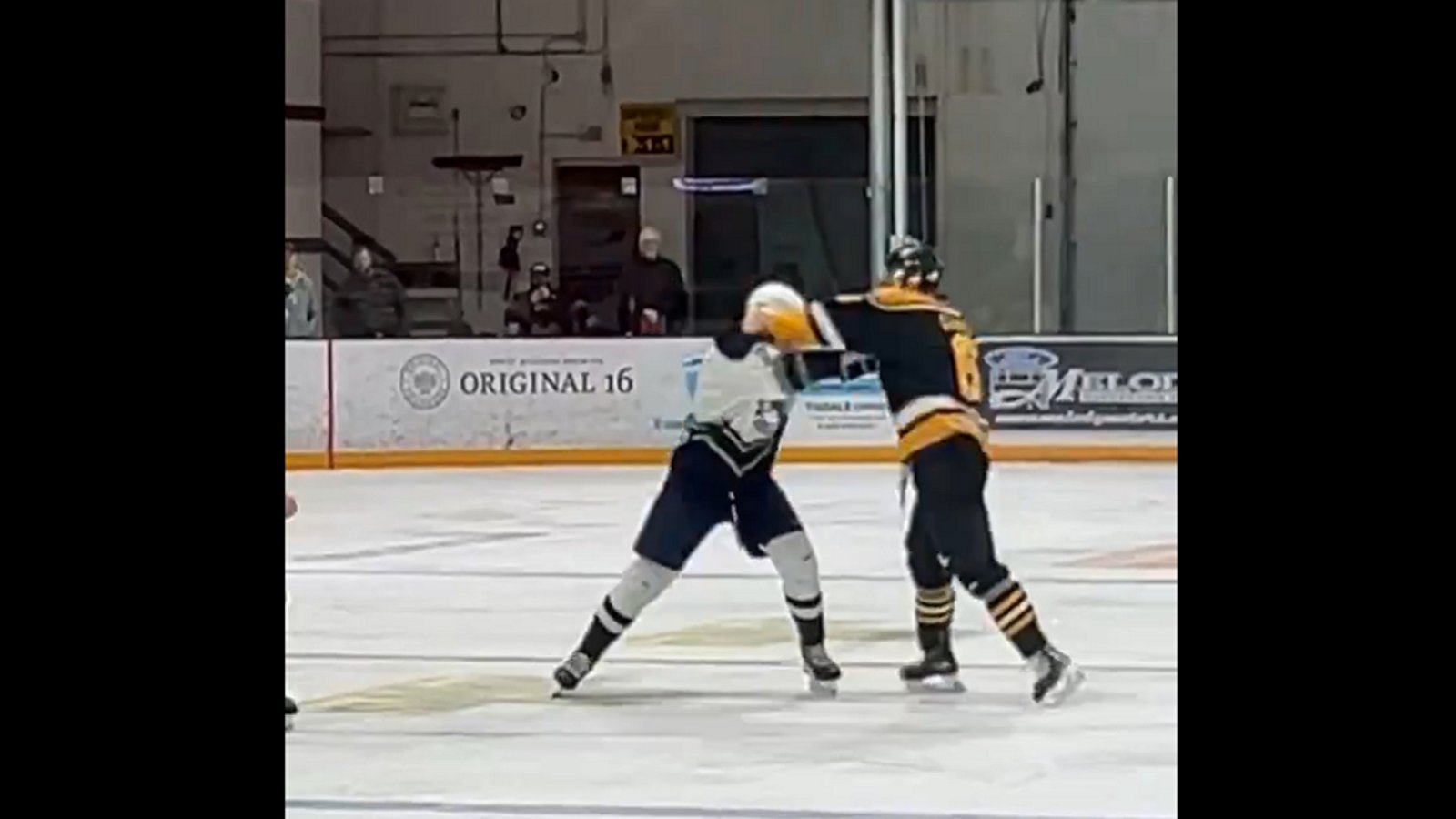 Son of former NHL Enforcer completely destroys his opponent.