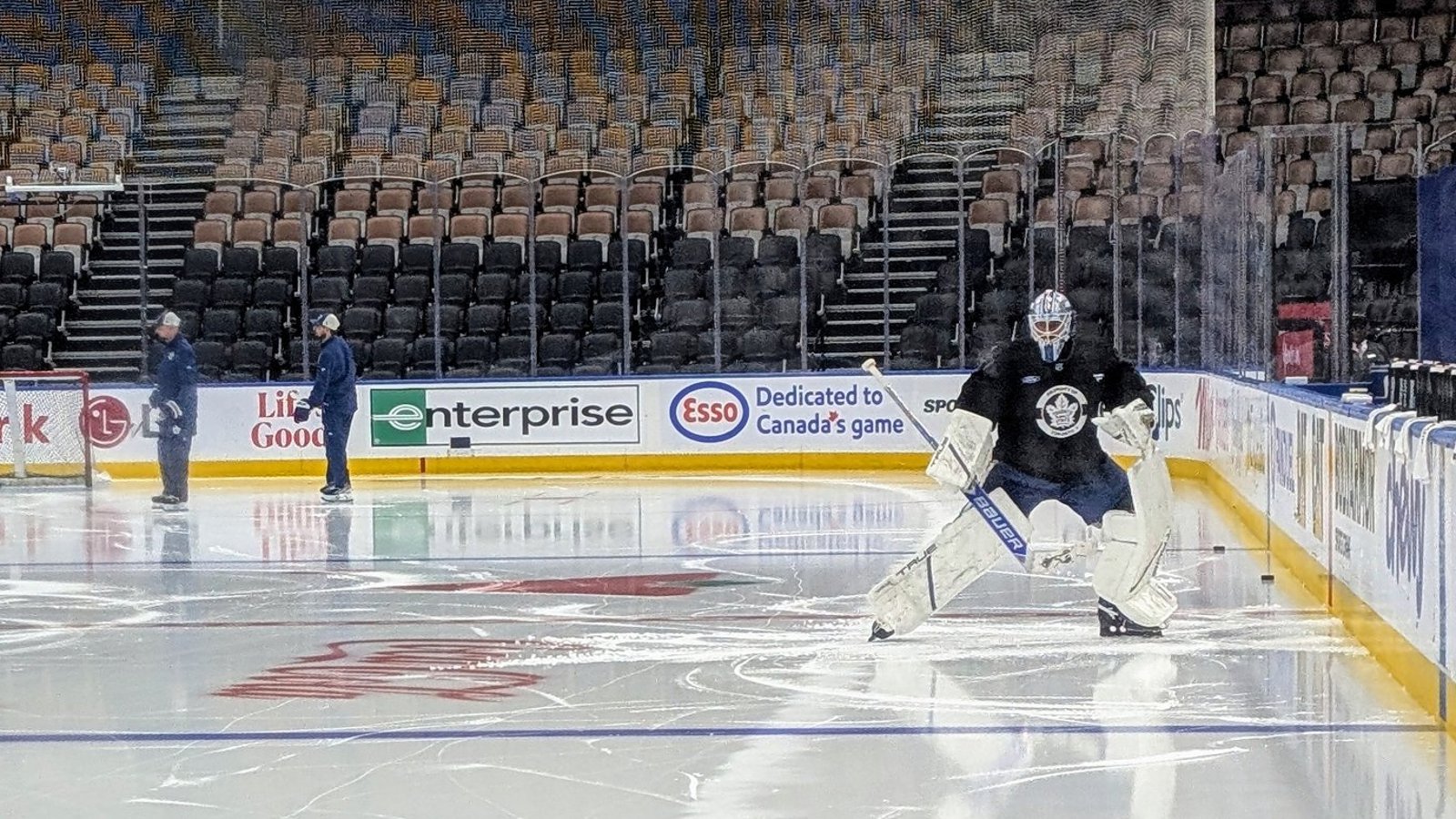Matt Murray rejoins the Maple Leafs ahead of Game 2