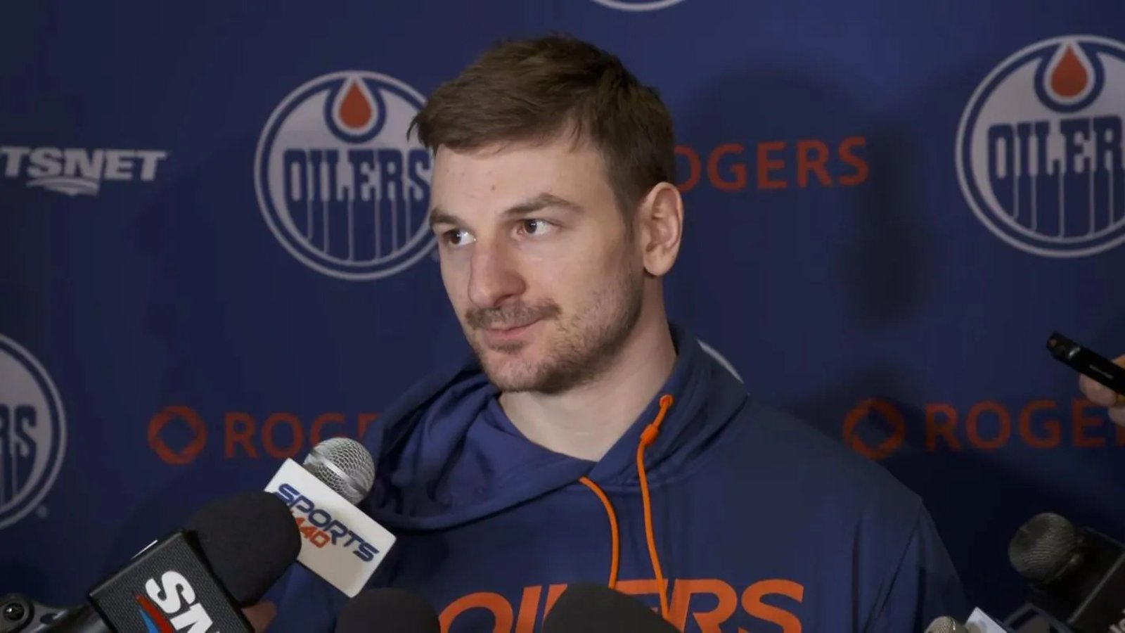 Zach Hyman takes another shot at Maple Leafs before entering Stanley Cup Final