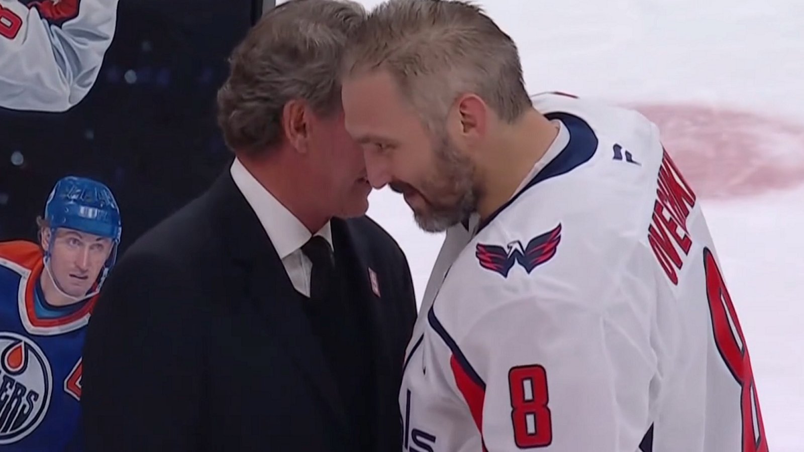Wayne Gretzky issues challenge to Alex Ovechkin after he breaks his record.