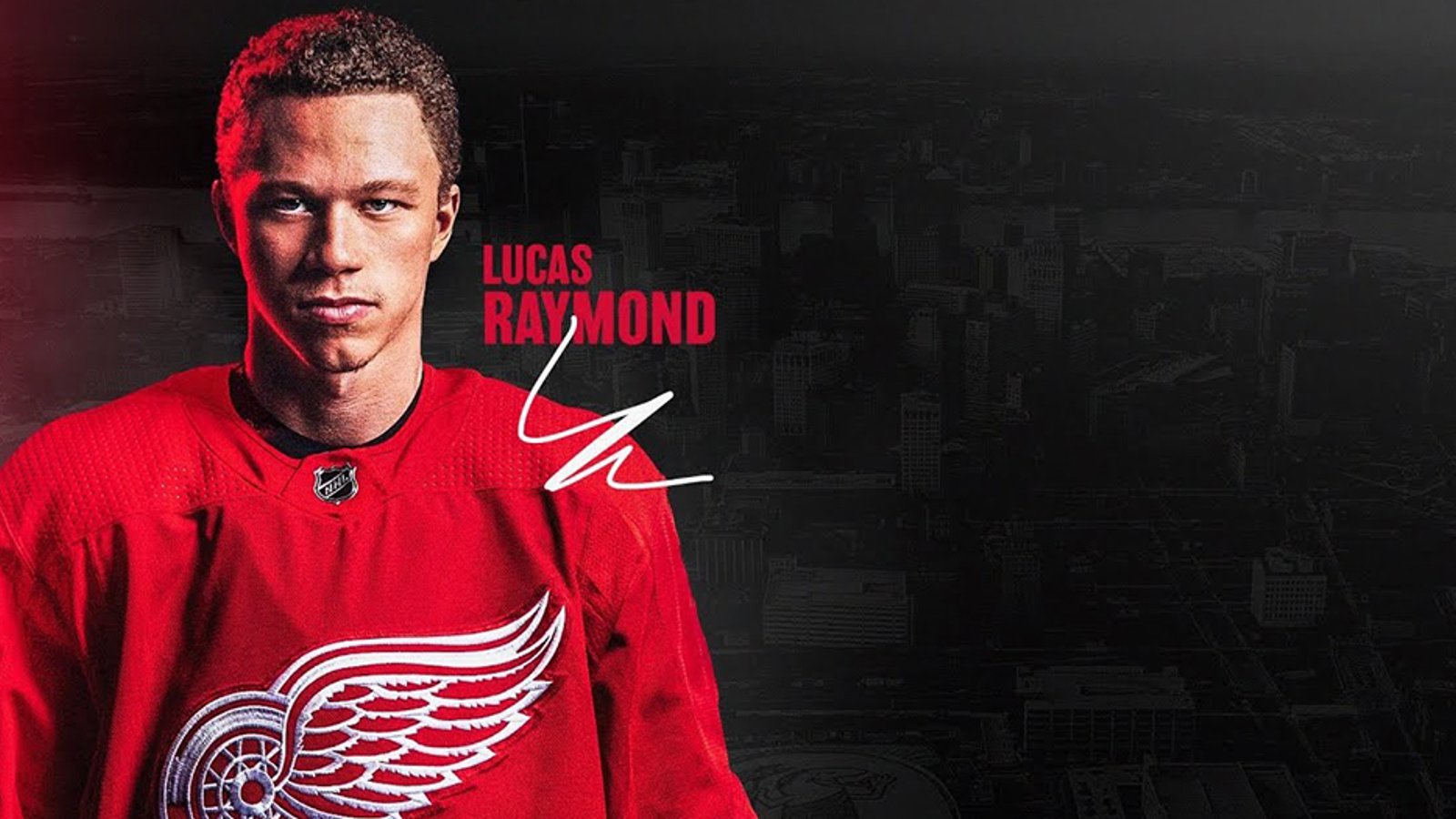 Lucas Raymond scores his 1st NHL goal! (VIDEO)