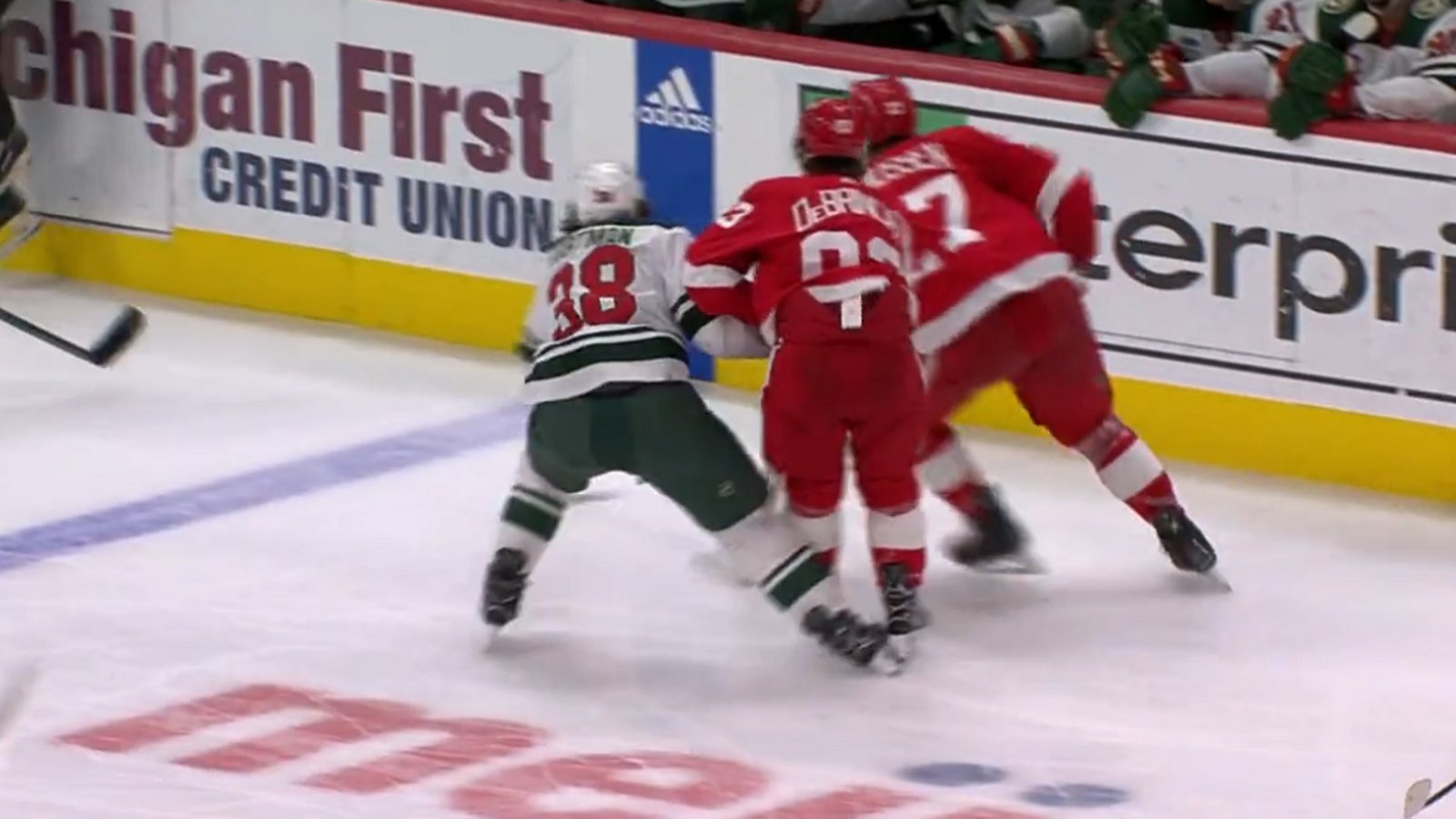 Hartman facing suspension for slew-foot on Debrincat.