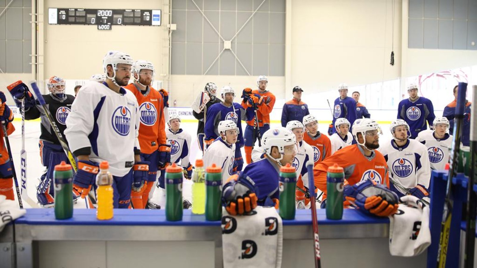 Failed physical and absentees in Edmonton on opening day