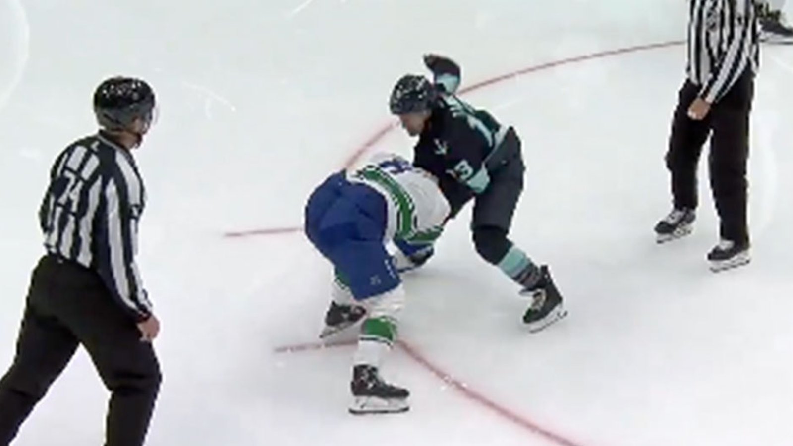 Tanev jerseys Garland and then absolutely tees off on him