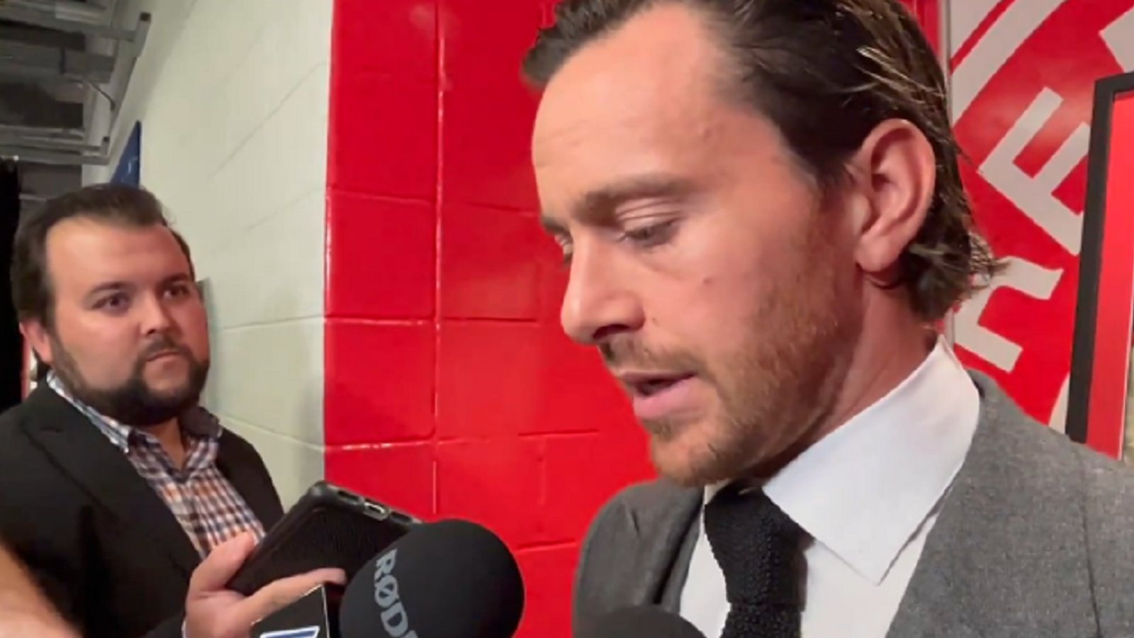 Marchessault makes heartbreaking announcement during jersey retirement.