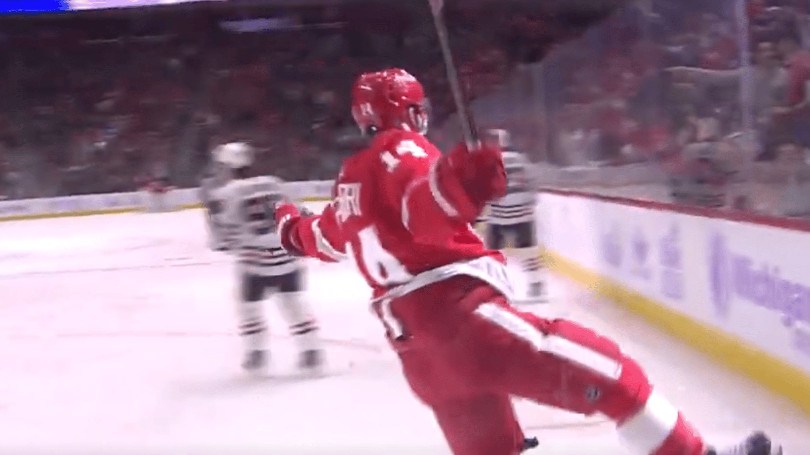 Robby Fabbri absolutely walks the Blackhawks for amazing goal 