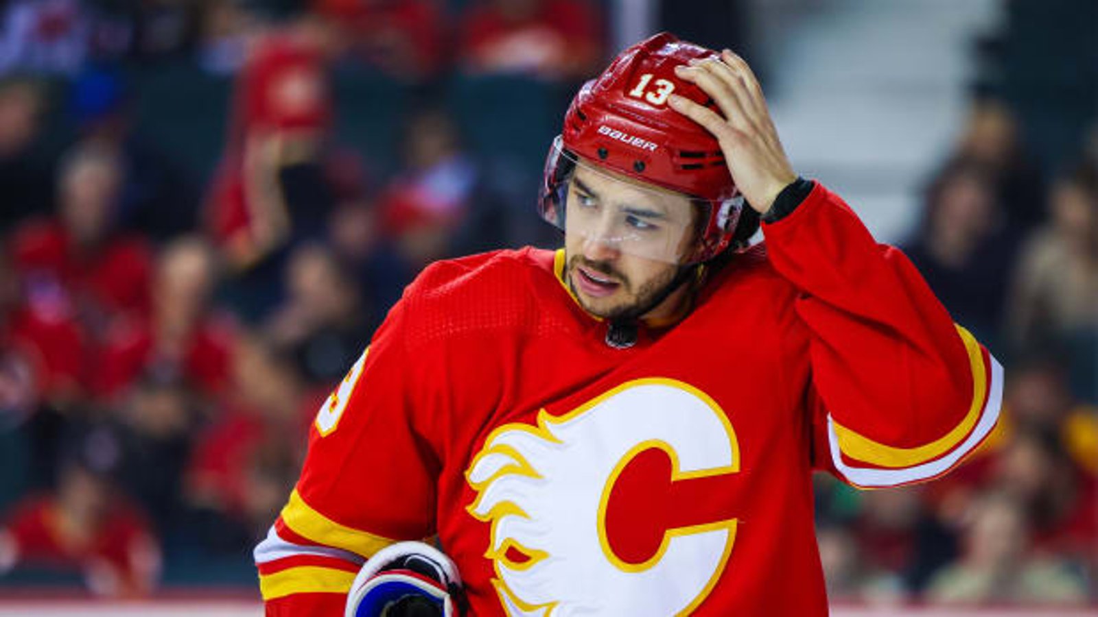 Gaudreau could have played last game in Flames’ uniform