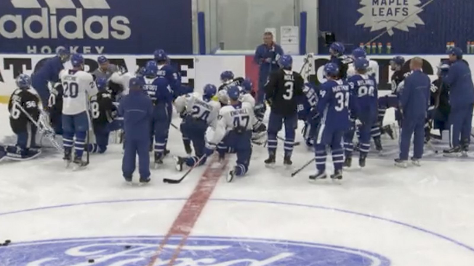 Toronto Maple Leafs' reaction to Morgan Rielly contract is hilarious 