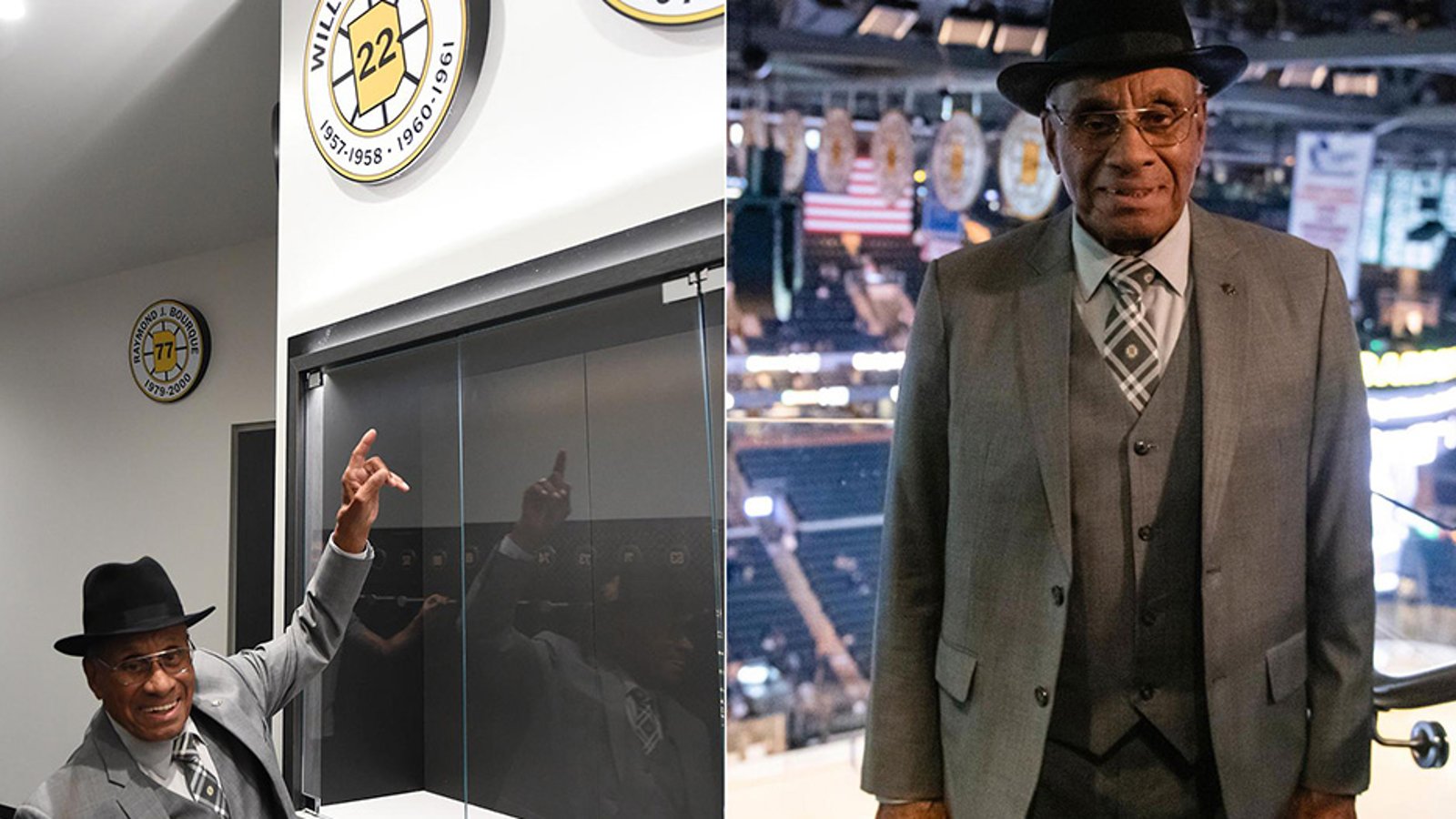 Bruins legend Willie O'Ree finally sees his number in TD Garden rafters! 