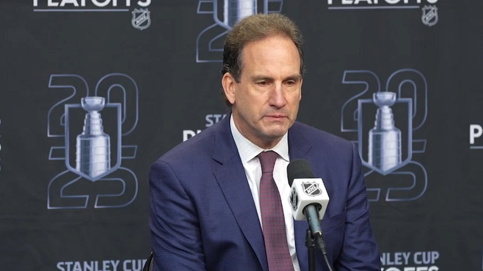 Scott Arniel's emotional speech about Mark Scheifele following Game 6 loss.