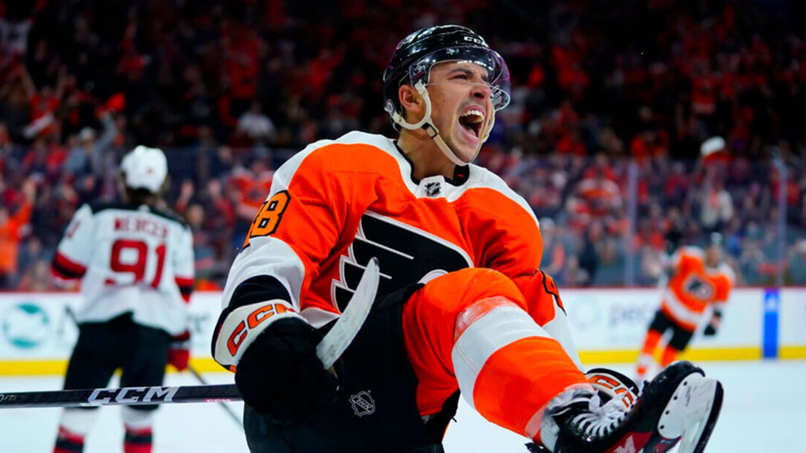 Flyers sign Morgan Frost to a multi-year deal