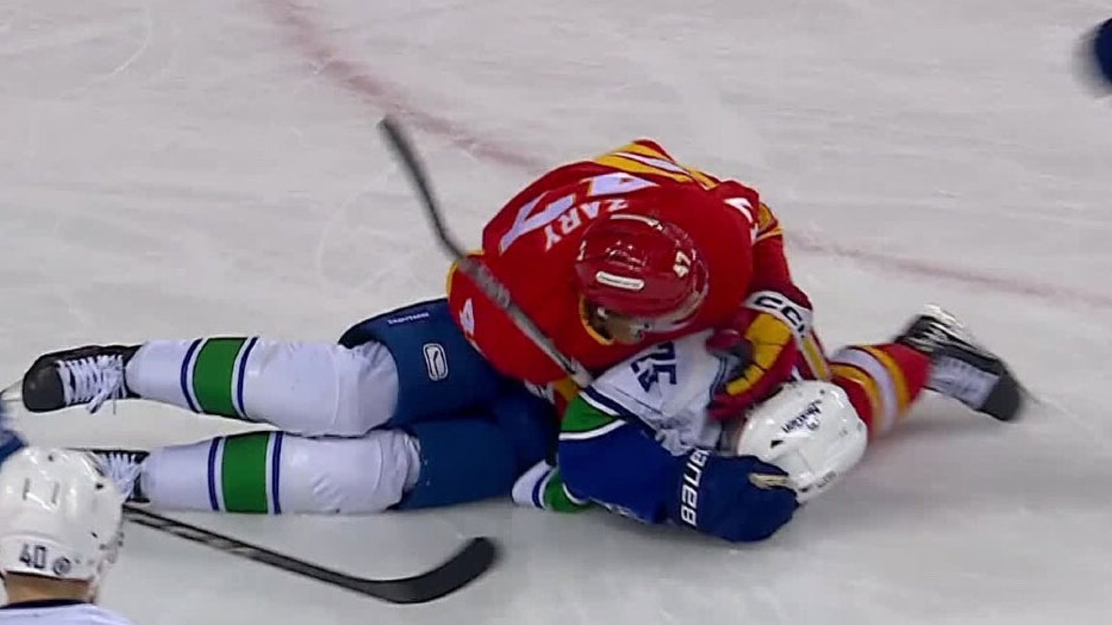 Report: Suspension coming after dirty hit on Elias Pettersson?