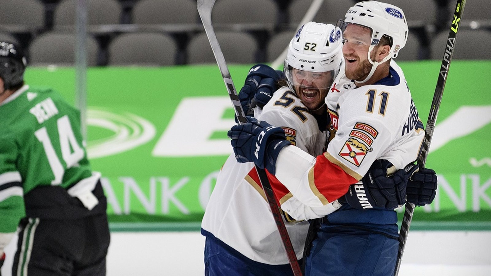 Huberdeau and Weegar on the potential of signing new long-term contracts.